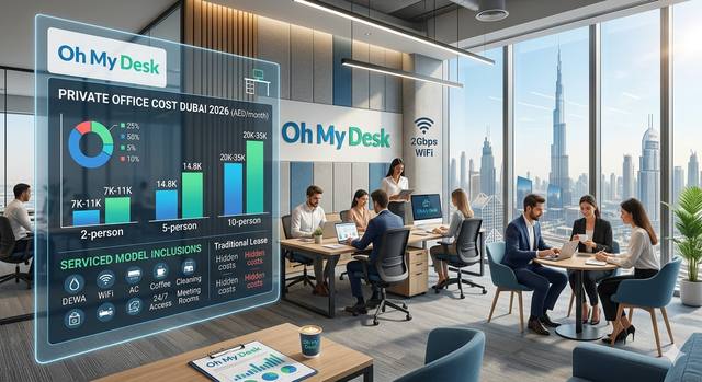 Cheapest Coworking Space in Dubai: Real Prices 2026 Guide