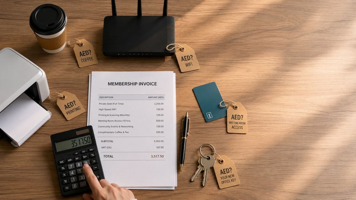 What's Included in a Coworking Space in Dubai (and the Hidden Costs to Watch in 2026)