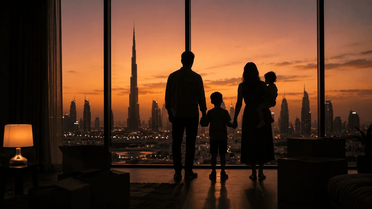 Family Golden Visa Dubai: Where to Live, Work, and Set Up When You're Moving as a Family in 2026
