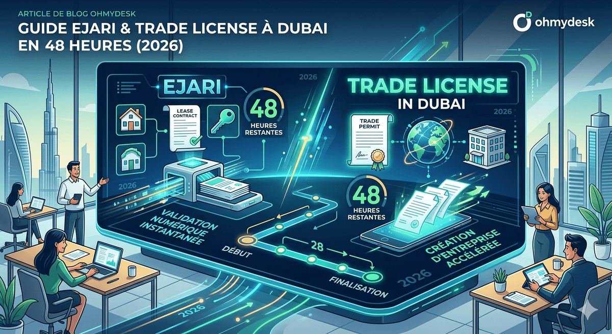 Ejari & Trade License in Dubai in 48 Hours (2026 Guide)