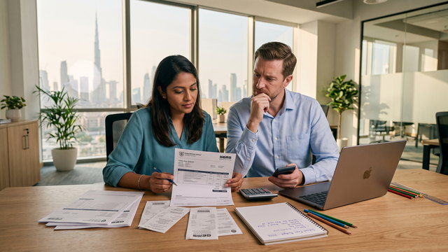 Open-plan coworking floor at Oh My Desk Business Bay Dubai