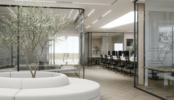 Private office 110 sqft — Design District — illustrative photo