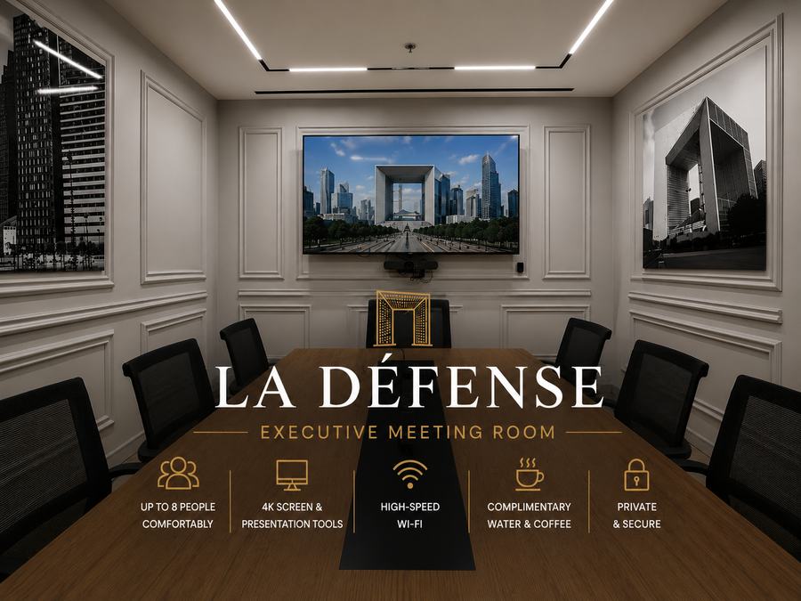 La Défense meeting room — Oh My Desk Business Bay