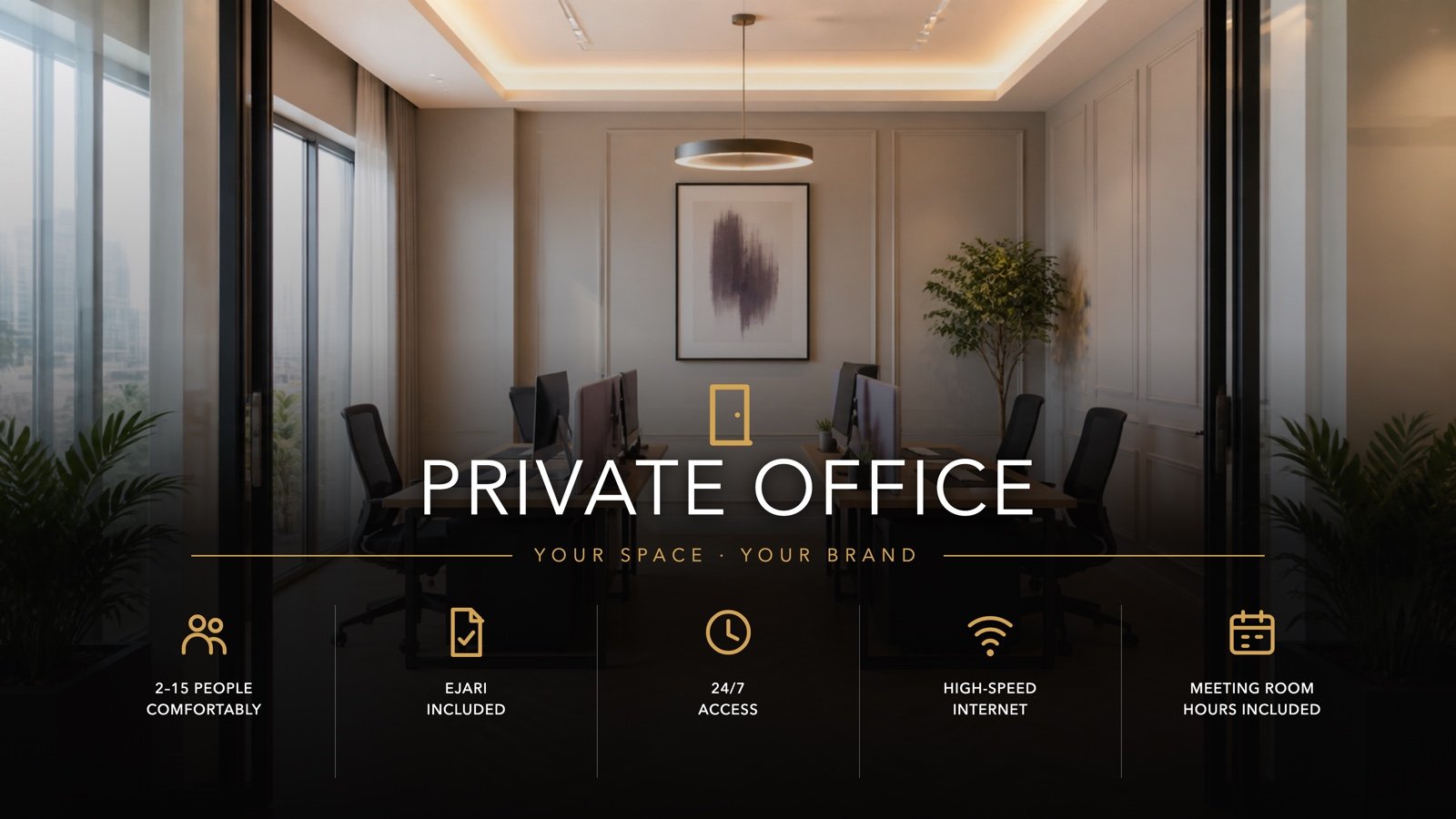 Your space. Your rules. Your growth.